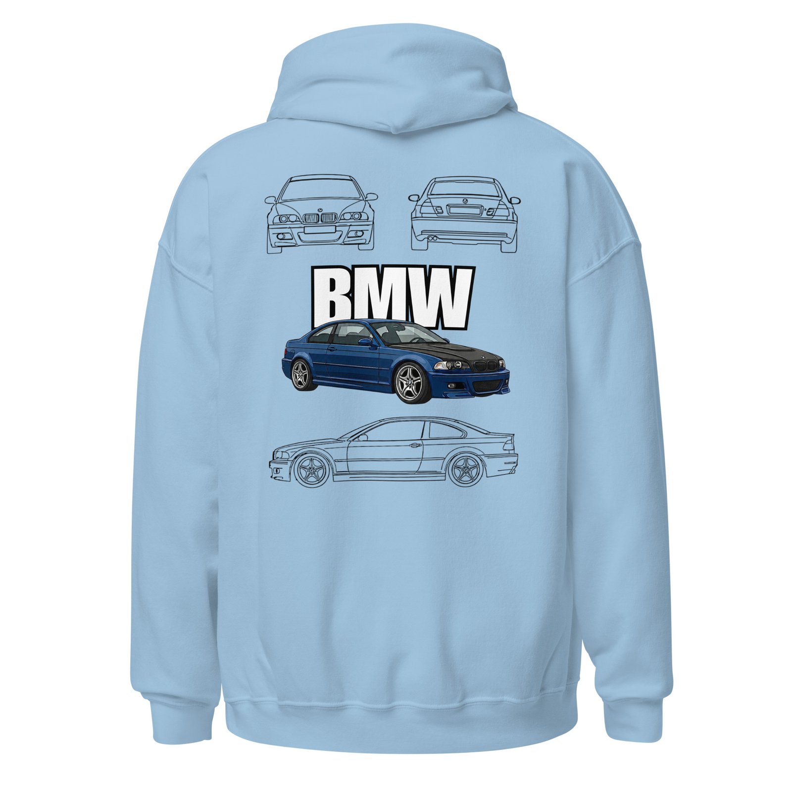 Sudadera con capucha Bimmer Sketch - Imagen 8
